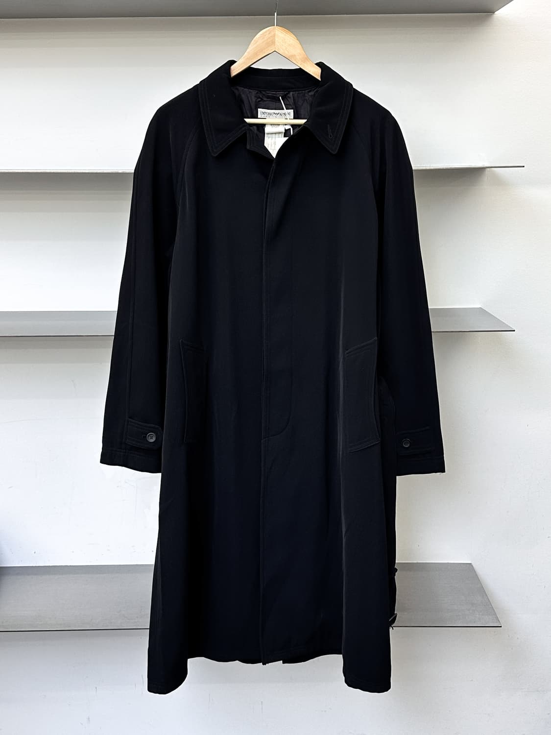 엠포리오 아르마니 8-90s 벨티드 트렌치 코트 상품이미지1