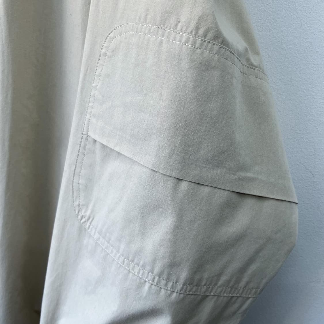 오클리 O로고 오버사이즈 베이지 풀오버 코튼 웜업 상품이미지6