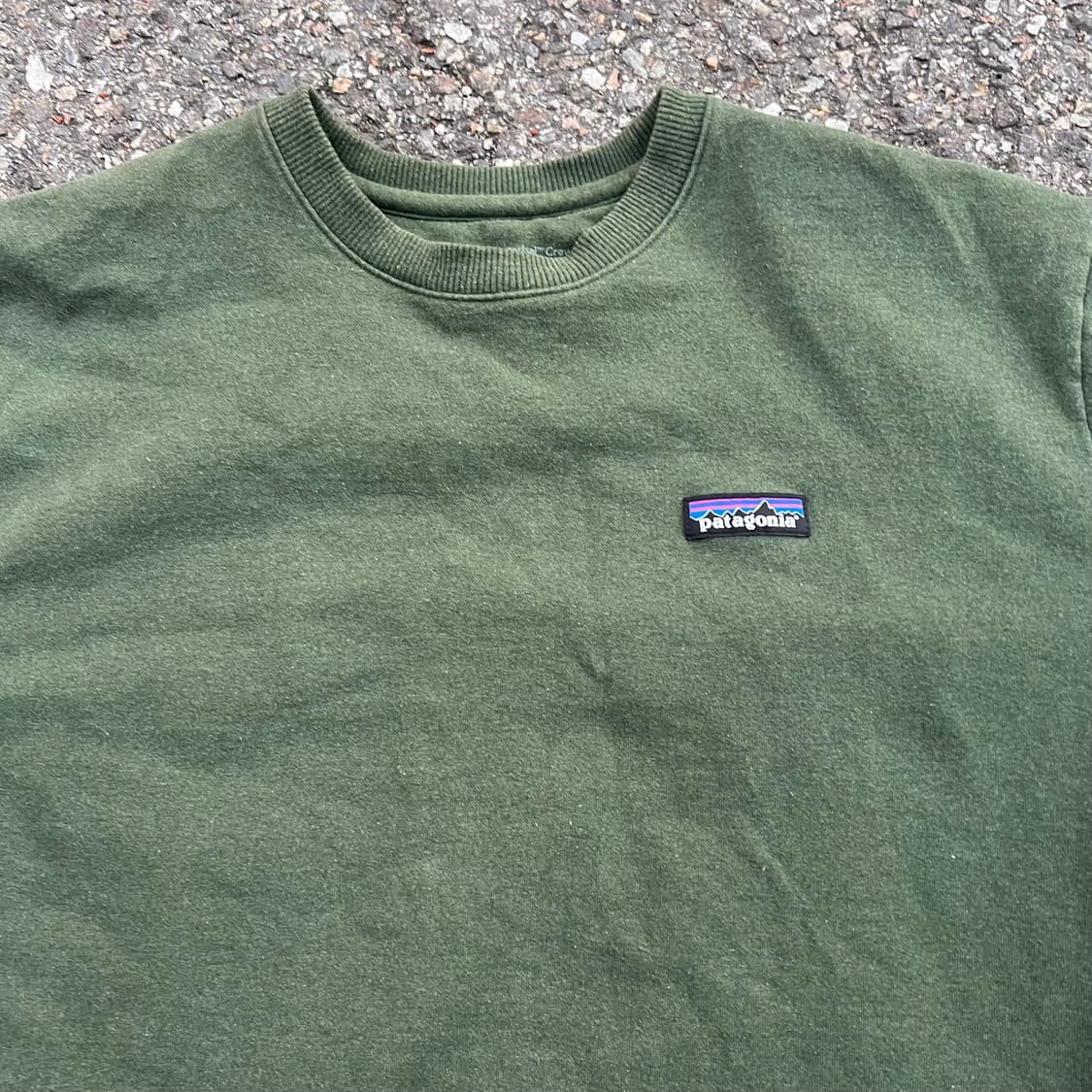 파타고니아 파타고니아 그린 맨투맨 티셔츠 상품이미지2