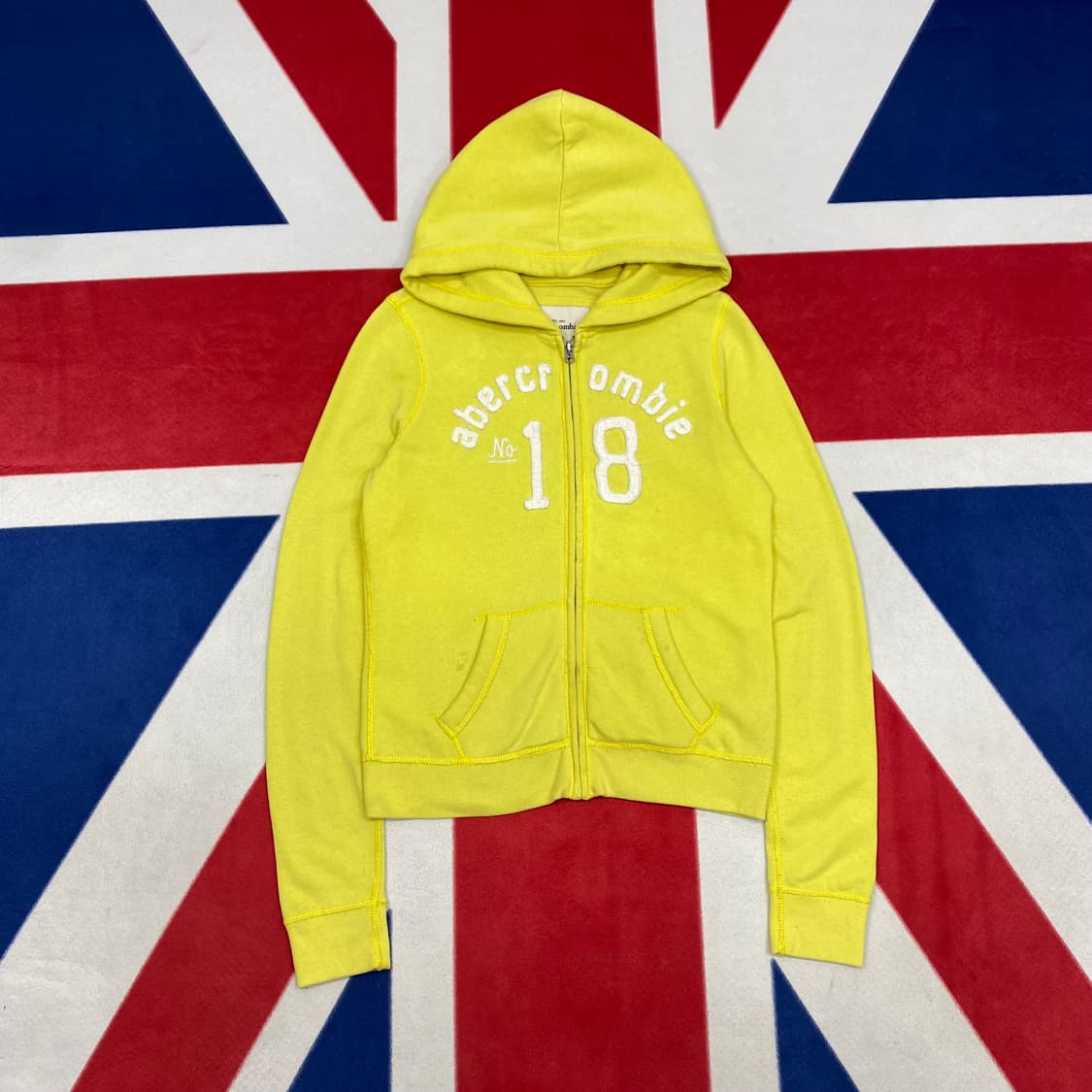 아베크롬비 후드집업 실측 여성44-55 상품이미지1