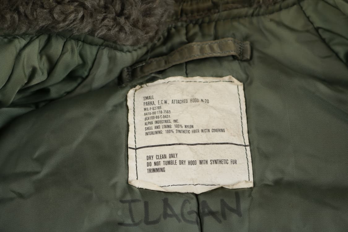 [S] 80's 미군 오리지널 N-2B 플라이트 항공 자켓 상품이미지4