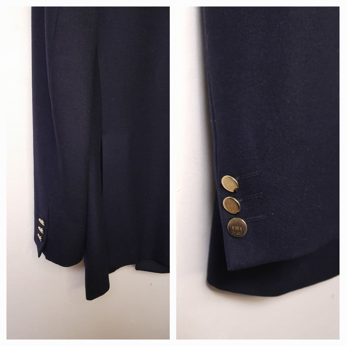 닥스 영국산 금장 더블 브레스티드 울 블레이져 42/105 상품이미지5