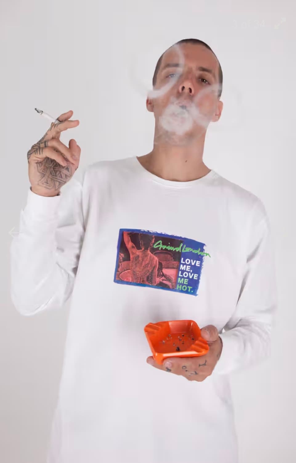 Grind London 그래픽 티셔츠 M 상품이미지1