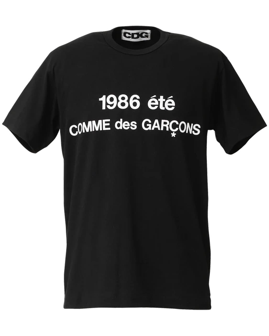 [XL] 꼼데가르송 CDG 1986 티셔츠 블랙 상품이미지1