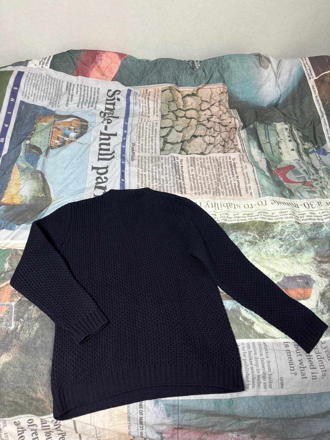 프라다 PRADA 네이비.니트 52 상품이미지5