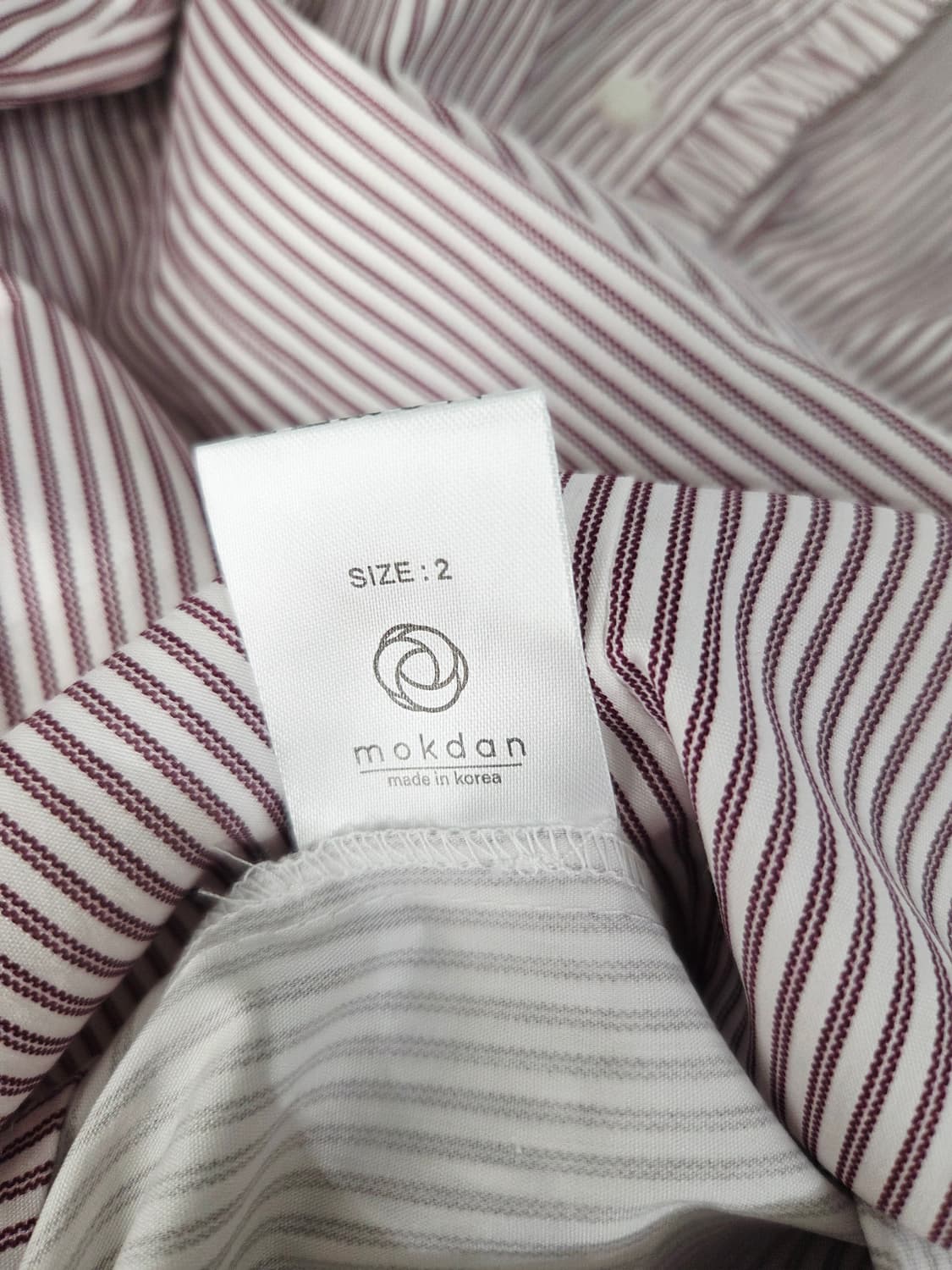 MOKDAN. 여자 스프라이트 와인 프릴 셔츠_호칭2 상품이미지8