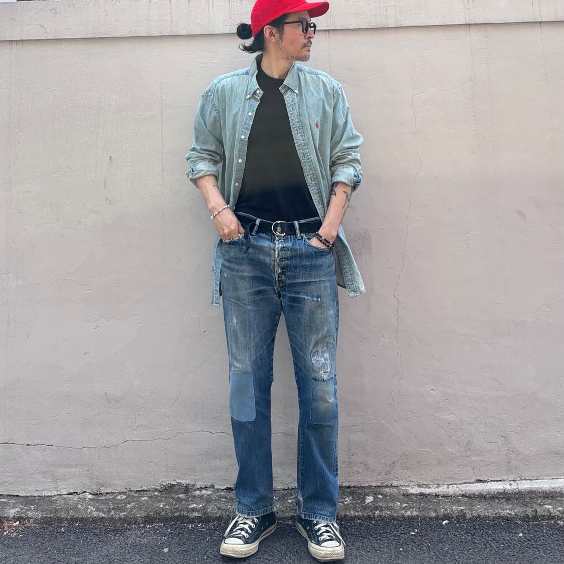 리바이스 501 리페어 상품이미지1