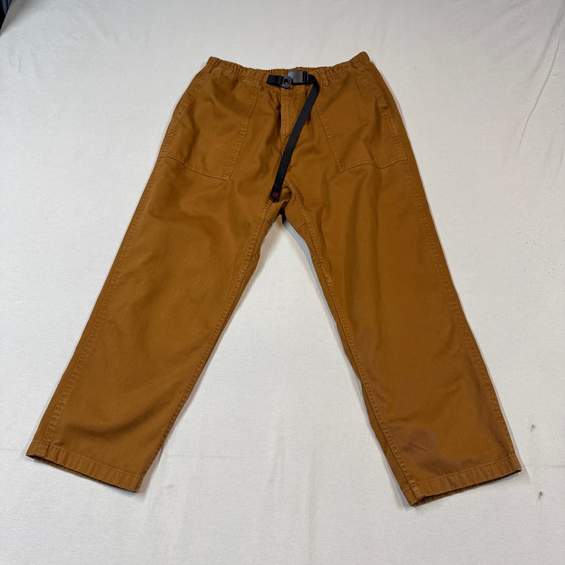 L) 그라미치 루즈테이퍼드 면바지 카멜 브라운 상품이미지1