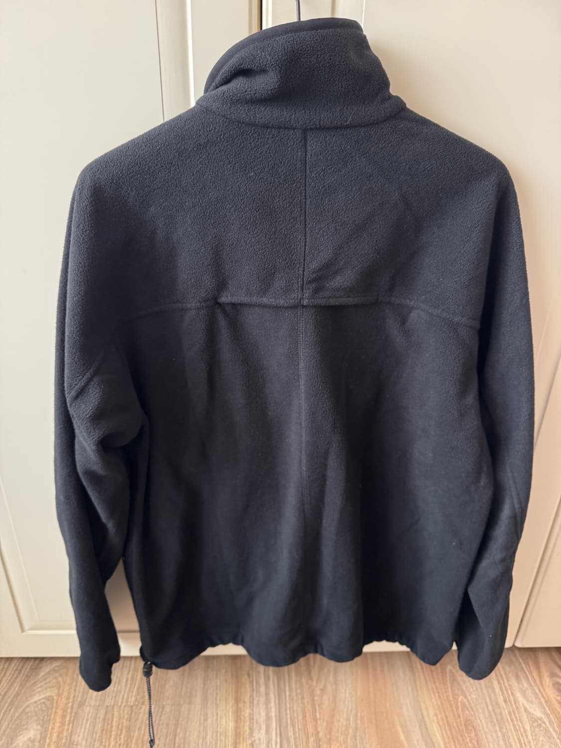 엑슬림 ep6 하프집 플리스 블랙 m 상품이미지2