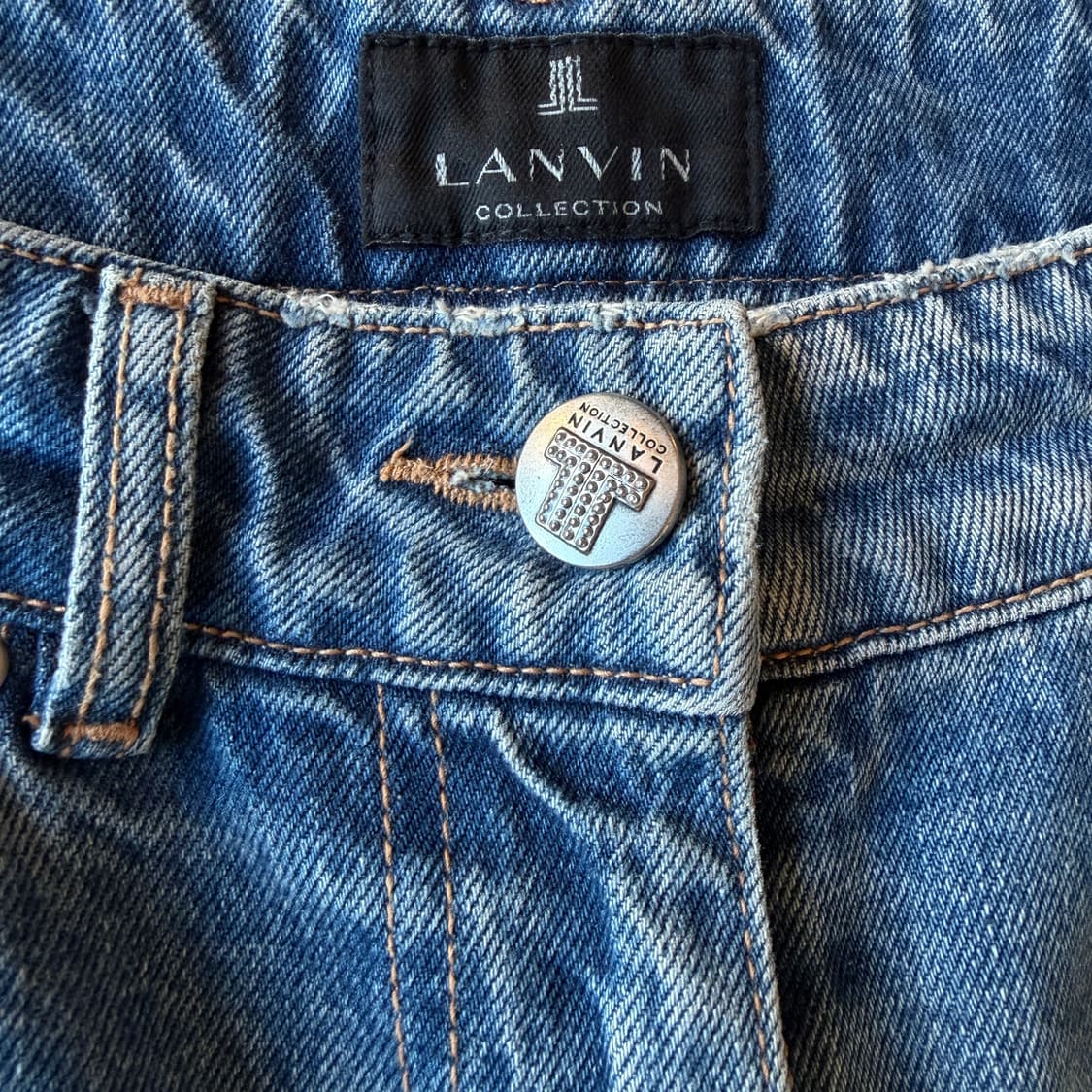 랑방 24ss 와이드 데님 팬츠 상품이미지4