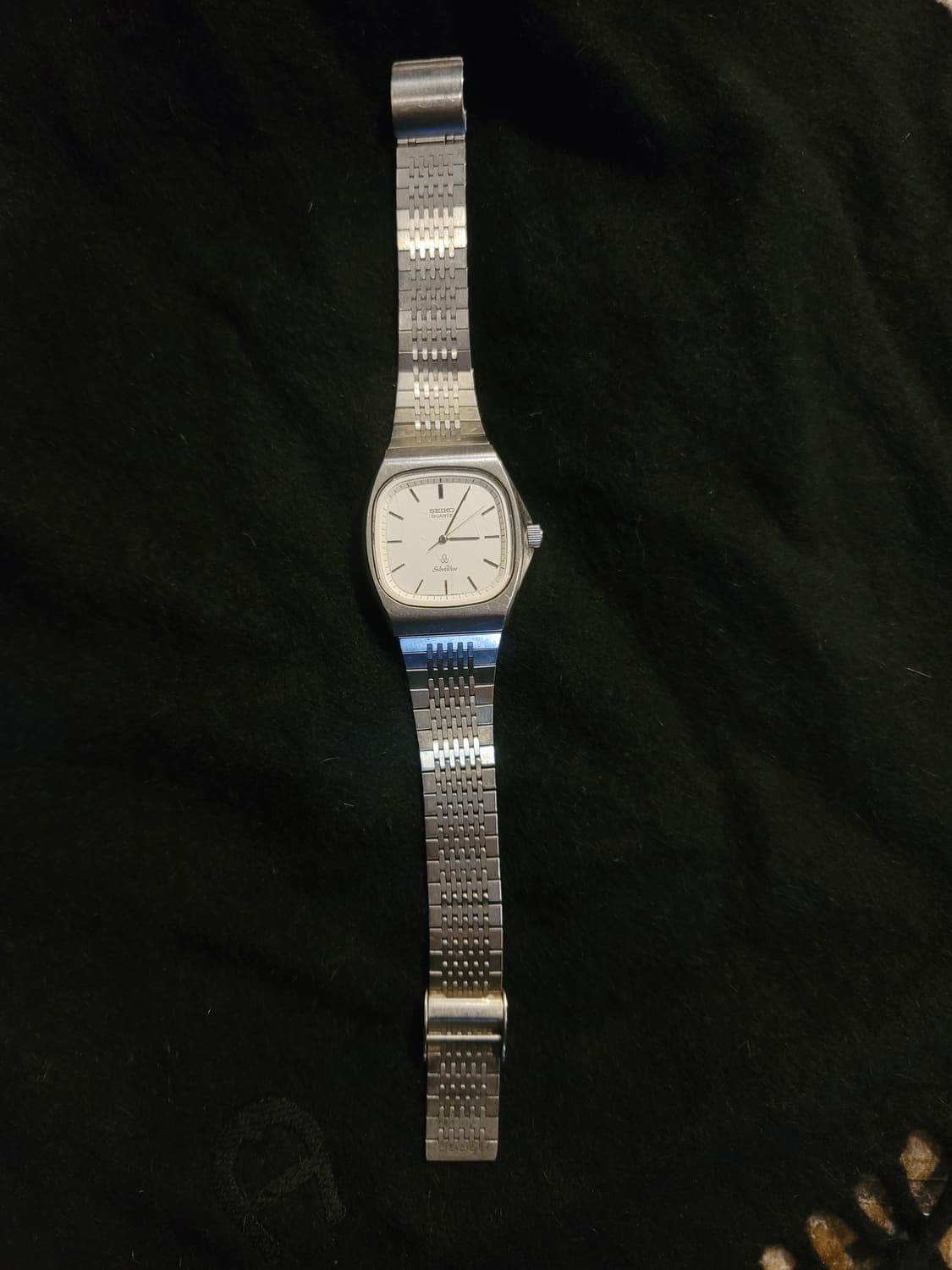 80's~ 세이코 빈티지 실버웨이브 쿼츠 상품이미지2