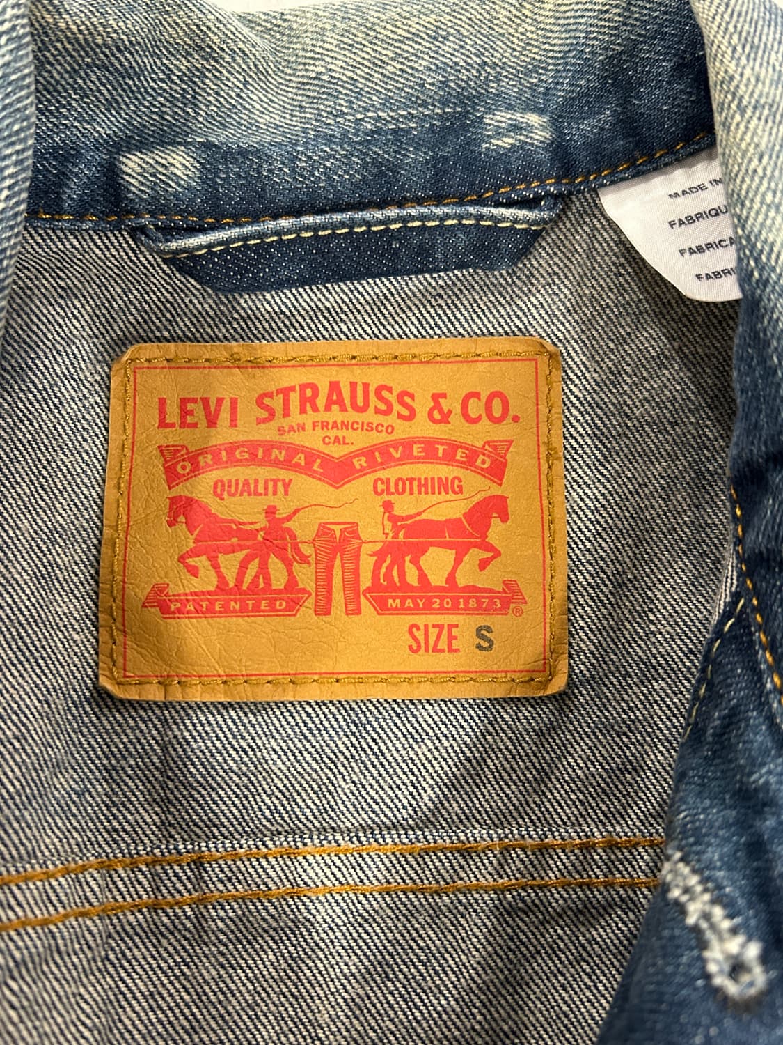 리바이스 데님자켓 상품이미지5