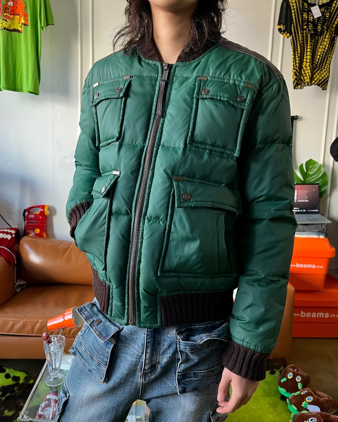 2000s DSQUARED2 Archive Bomber Padding 상품이미지3