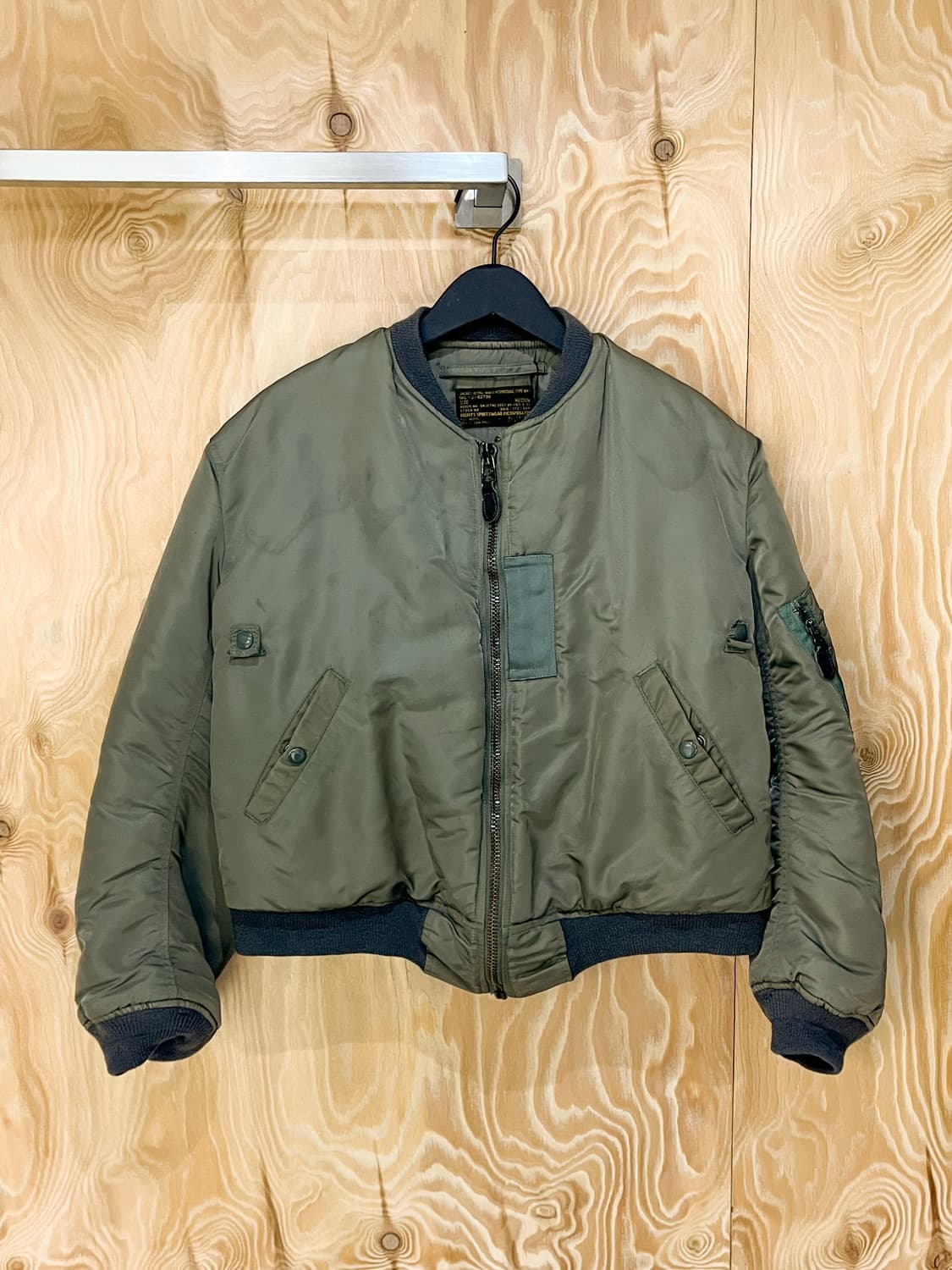 브렌츠 스포츠웨어 U.S.A.D B-15 플라이트 자켓 상품이미지3