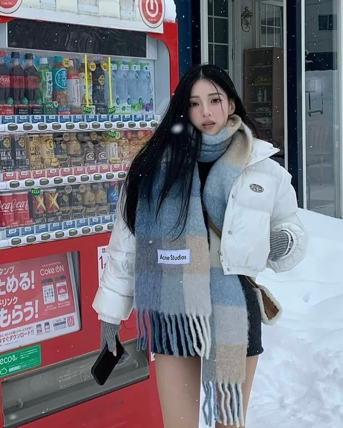 카키포인트패딩Metal Symbol Glossy Padded Jacket 상품이미지3