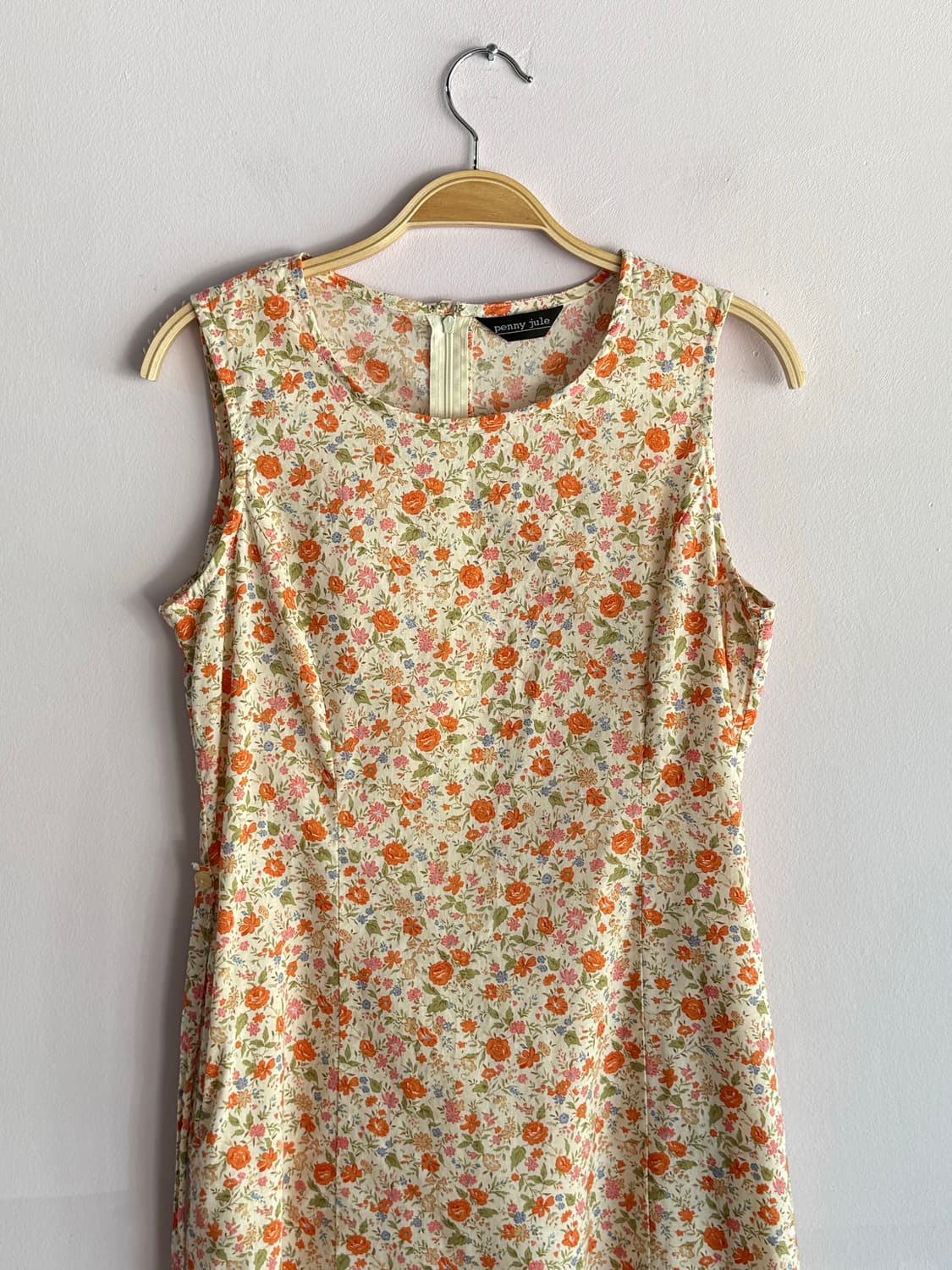 일본빈티지) 잔꽃 민소매 원피스 상품이미지1