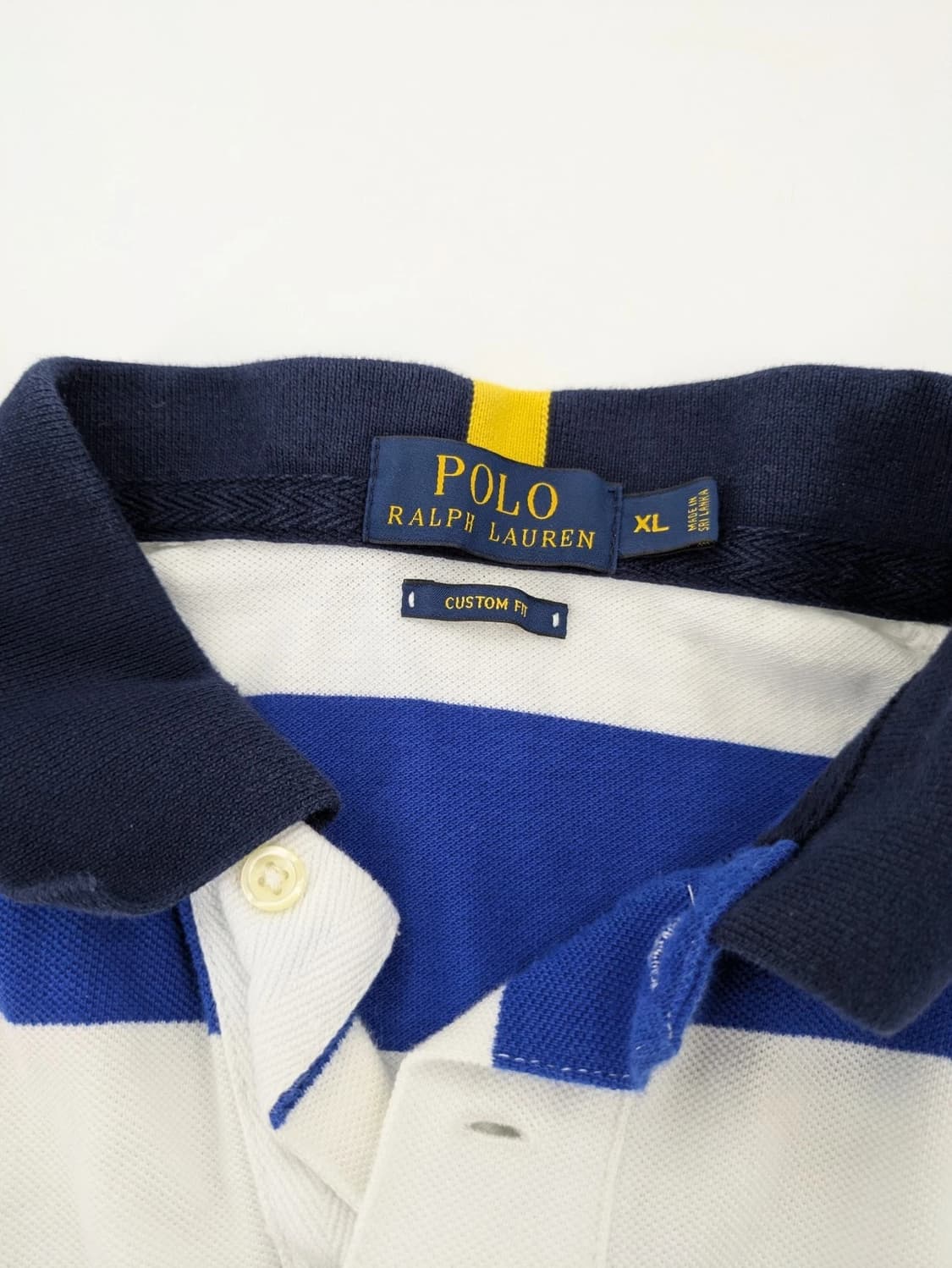 폴로 랄프로렌 빅포니 성조기 스트라이프 카라티 상품이미지2