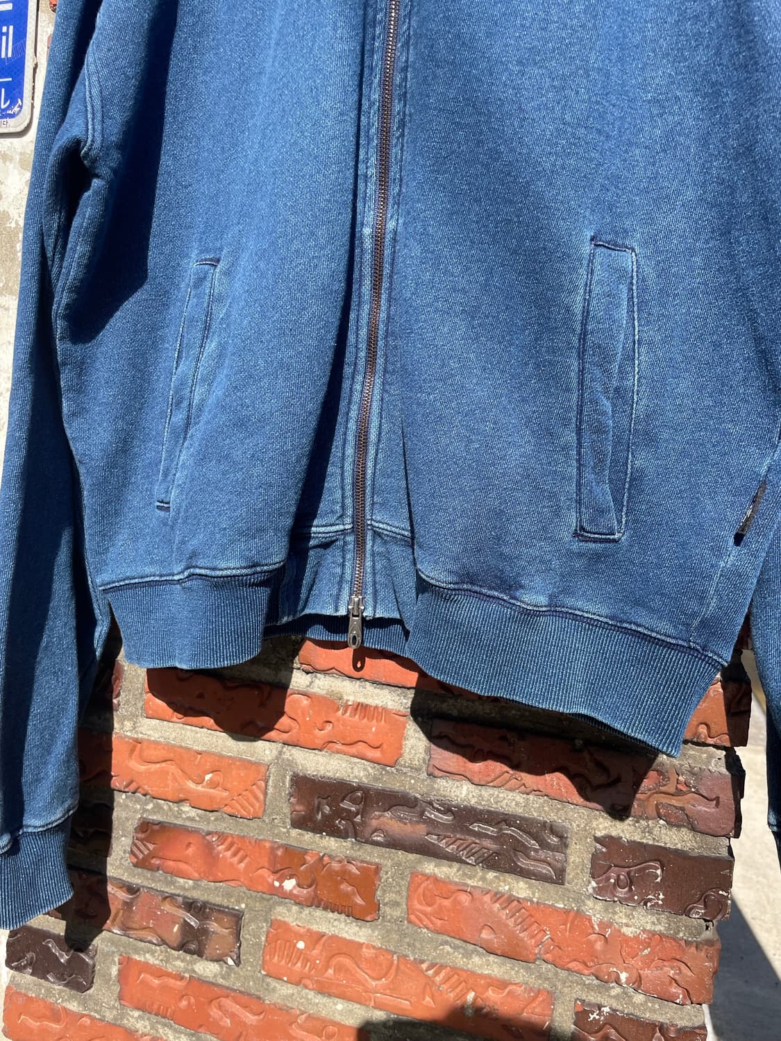 travel 피그먼트 워싱 투웨이 후드집업  상품이미지5