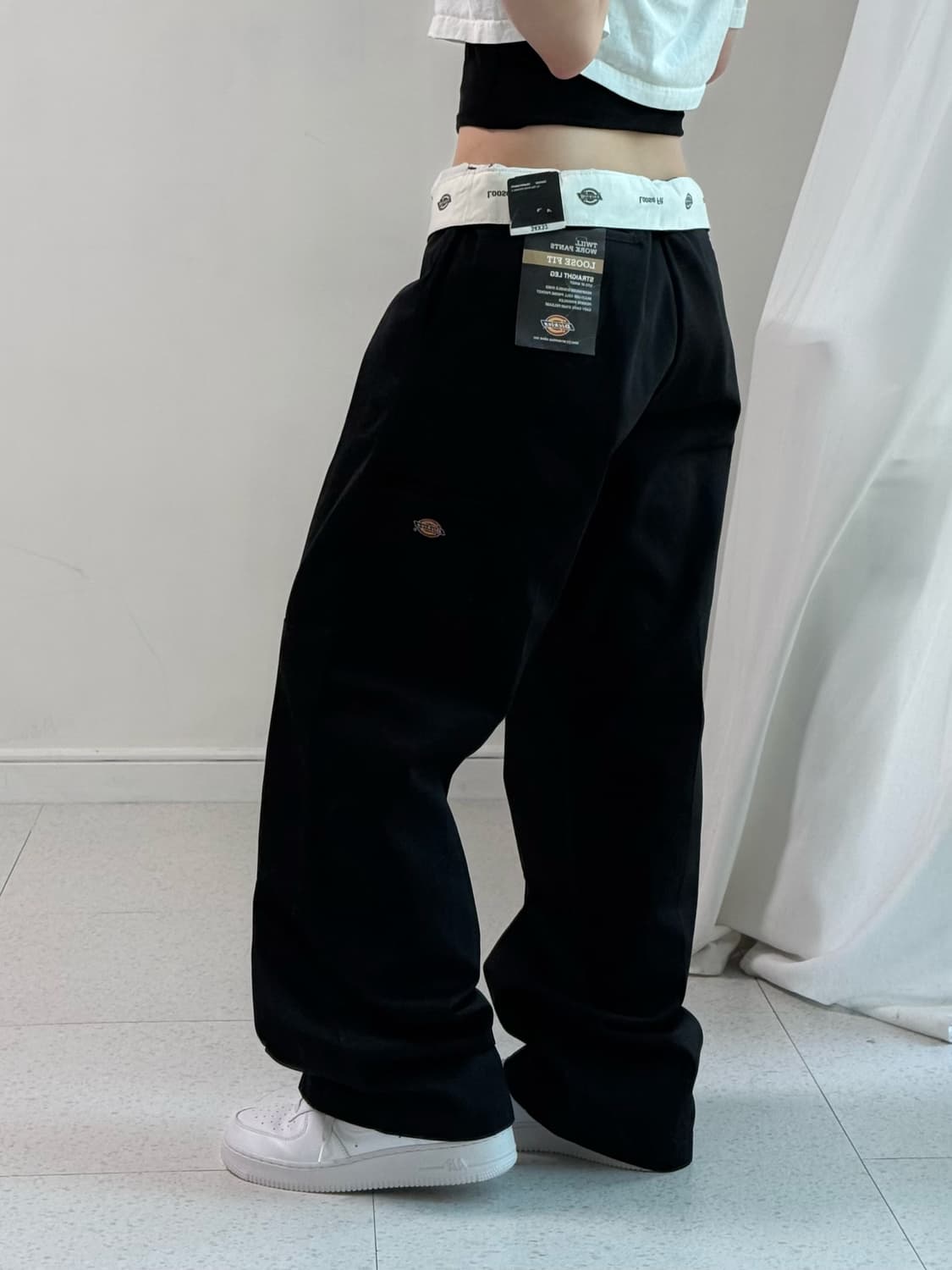 디키즈 블랙 루즈핏 팬츠 상품이미지3