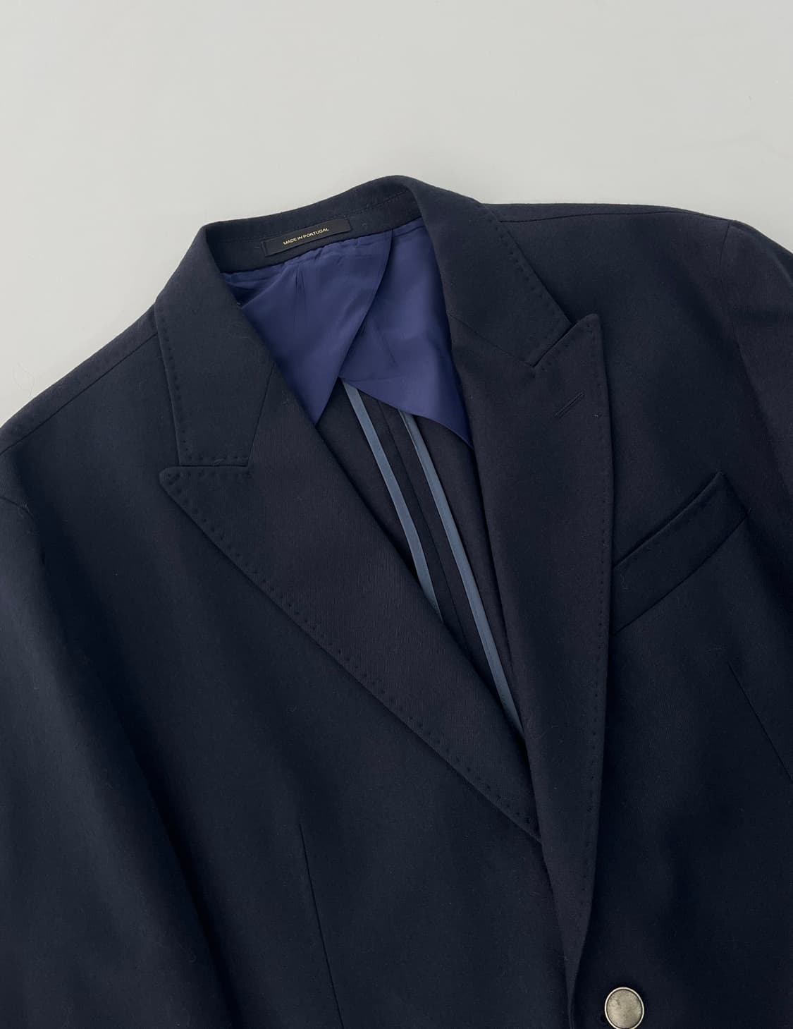 마시모두띠 피크드 라펠 은장 블레이져 자켓 상품이미지3