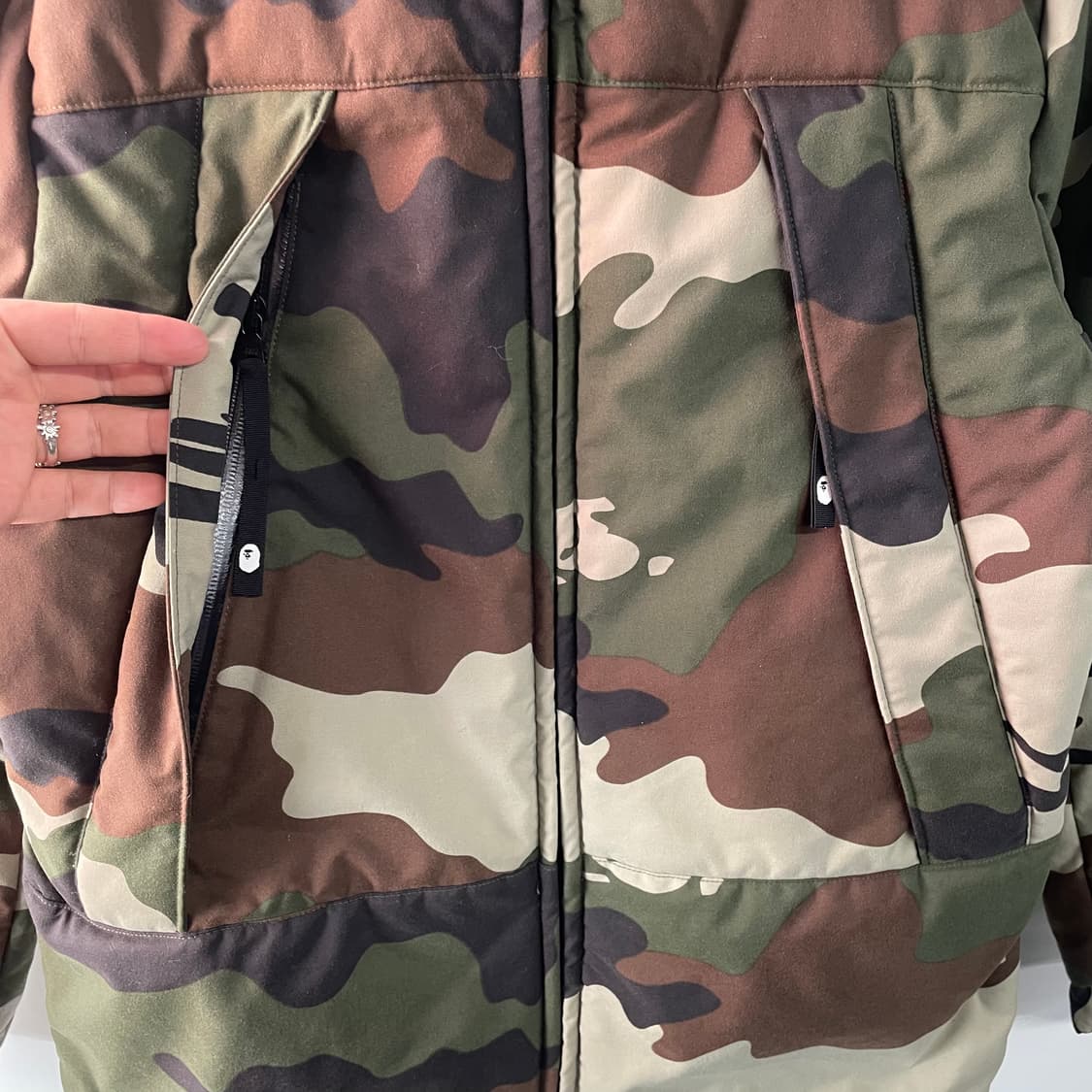베이프 카모 리버시블 프리마로프트 자켓 상품이미지4