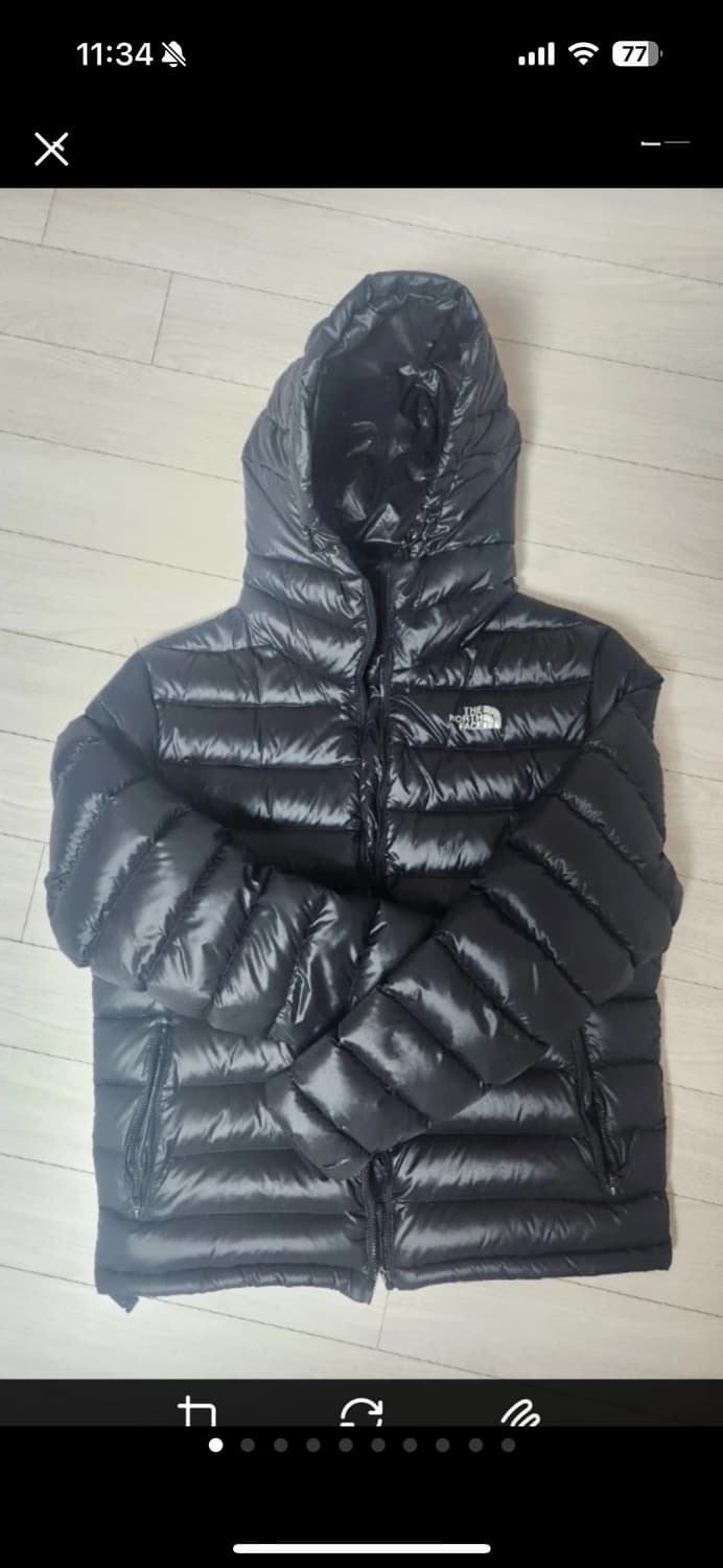 노스페이스 Summit 경량패딩 후드 M 상품이미지1