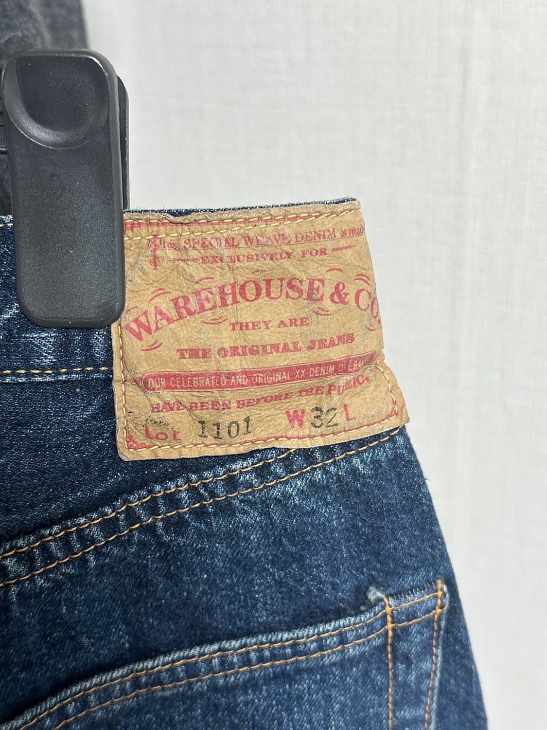 [32]웨어하우스 1101 미디움 인디고 데님 상품이미지3
