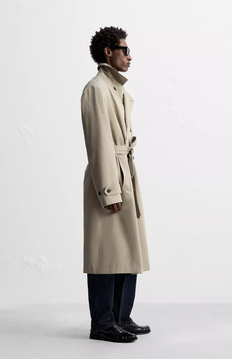자라 오리진 MANTECO 롱 트렌치 코트 상품이미지2