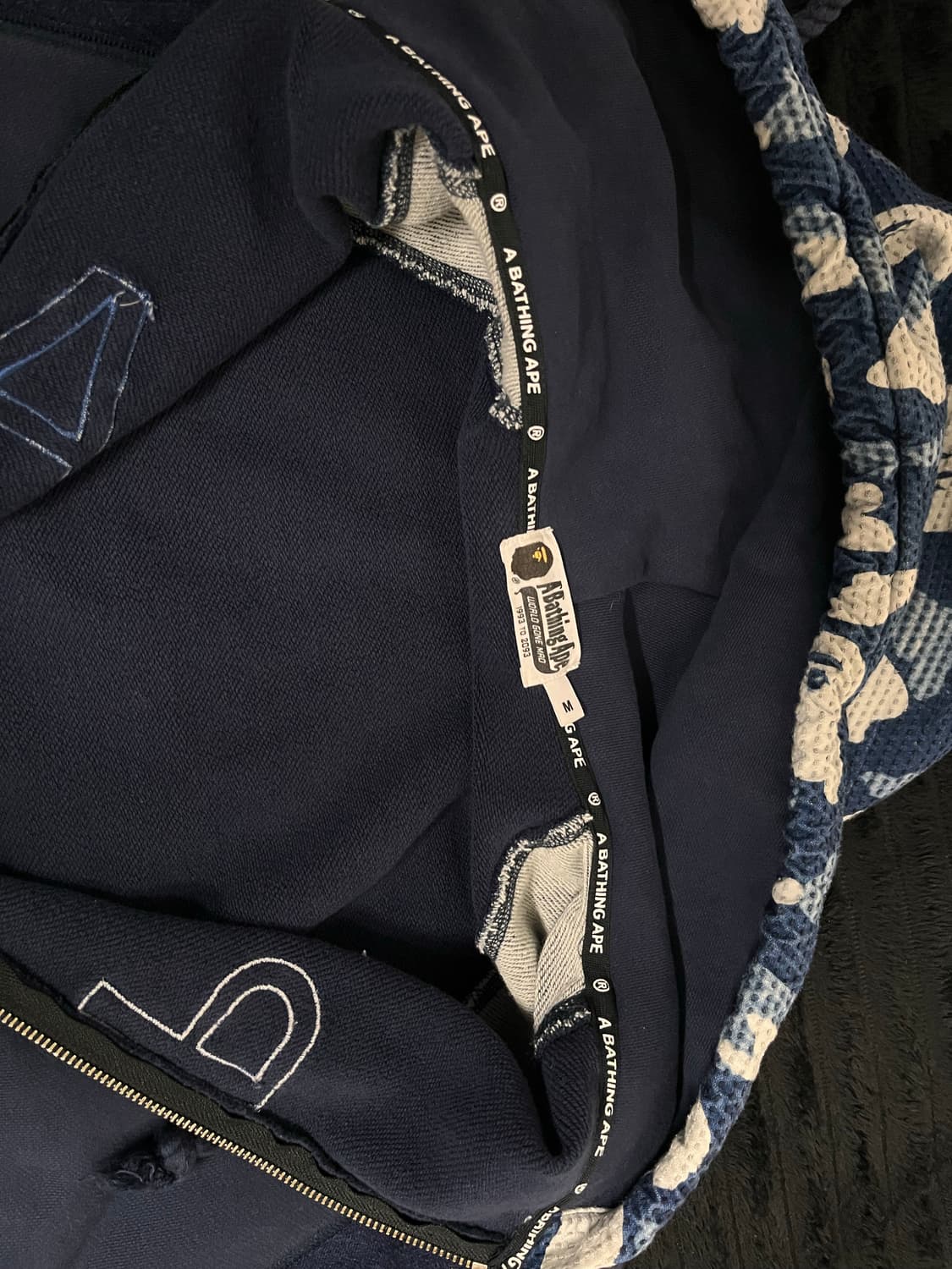 베이프 후드집업 상품이미지2