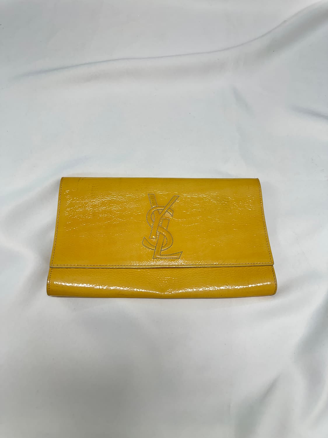 YSL 입생로랑 벨드쥬르 페이던트 클러치 옐로우 상품이미지2