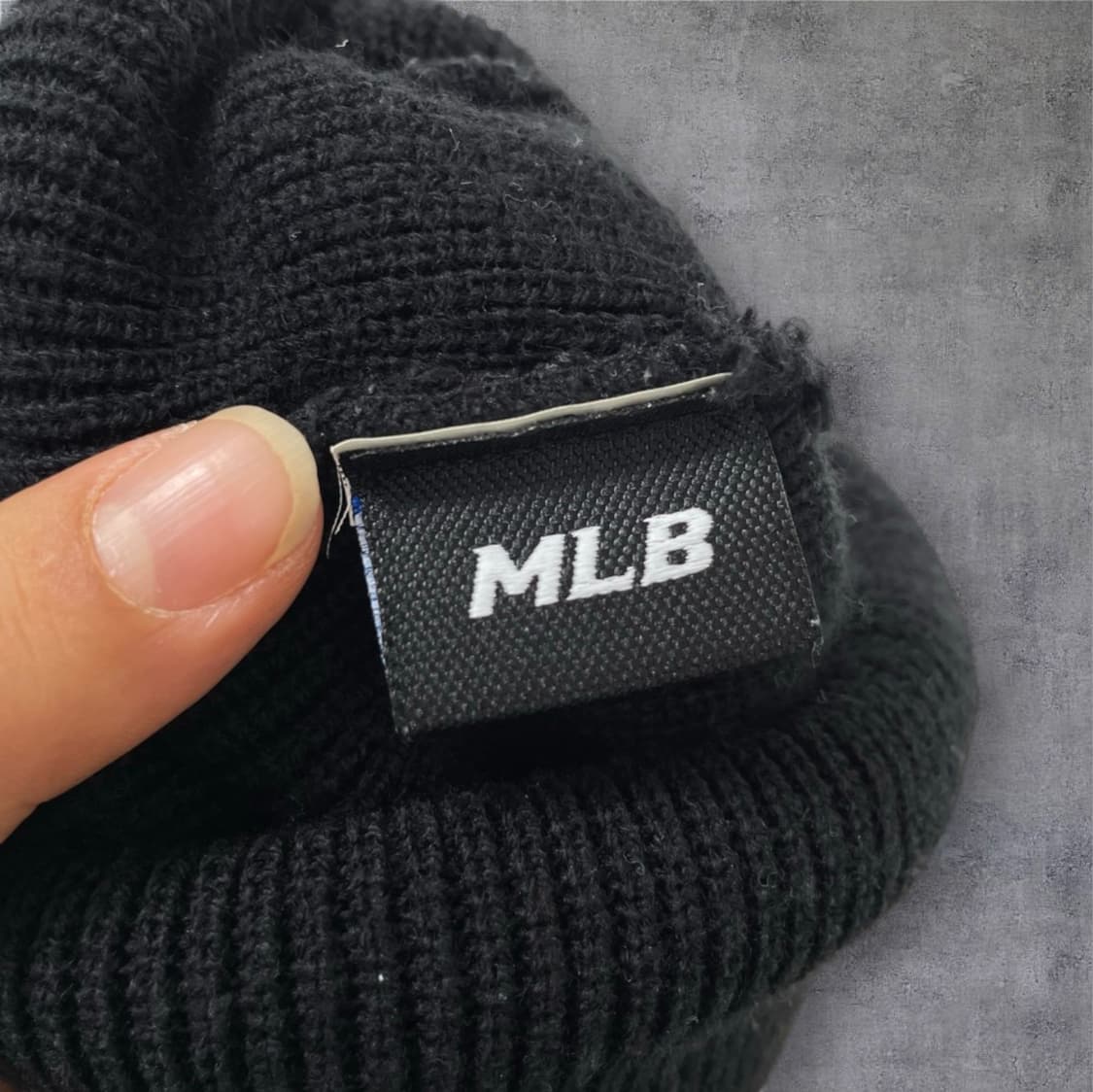 엠엘비 MLB 블랙 뉴욕양키스 빅로고 비니 상품이미지5