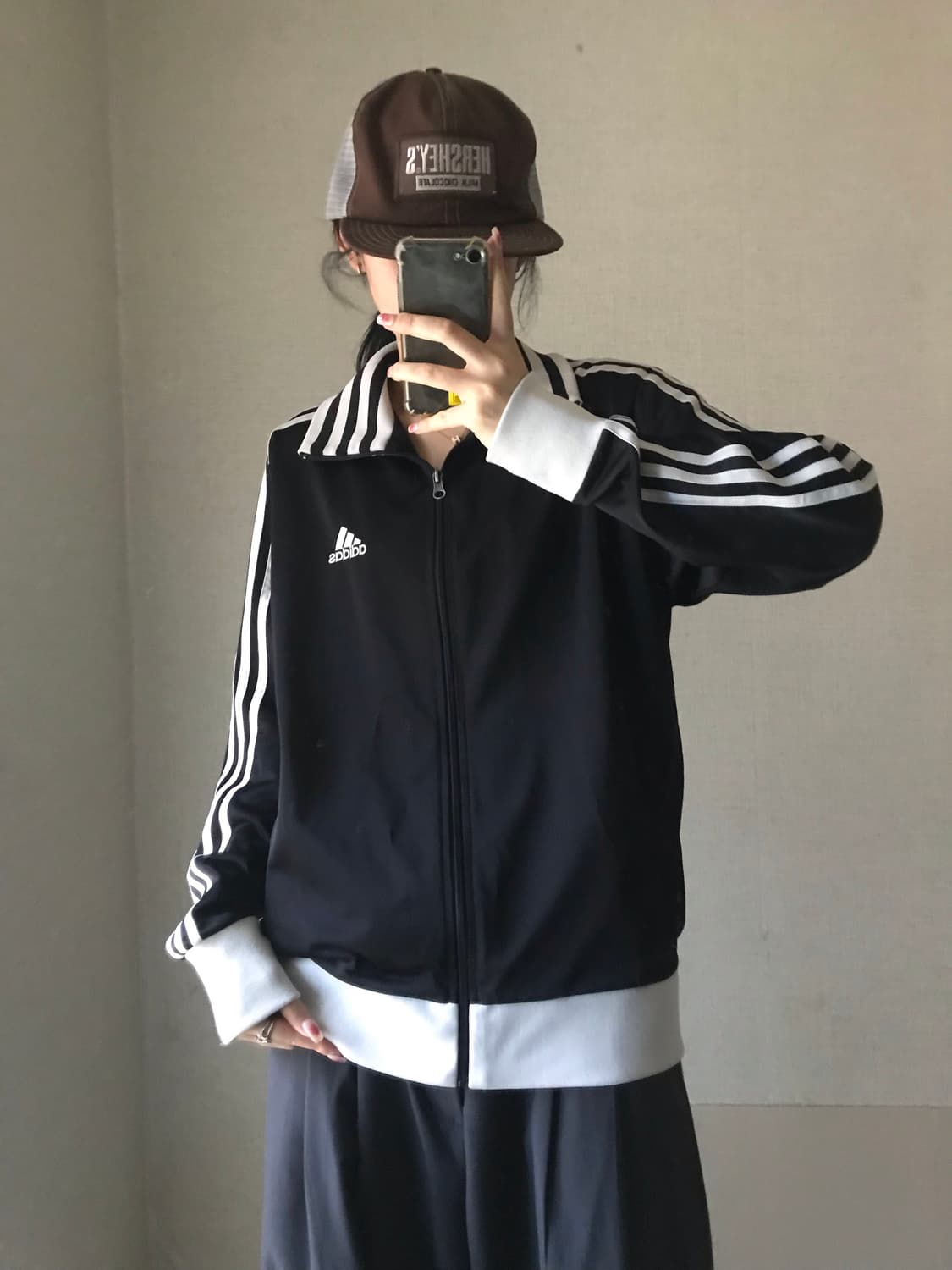 아디다스 블랙 스트라이프 져지 상품이미지2