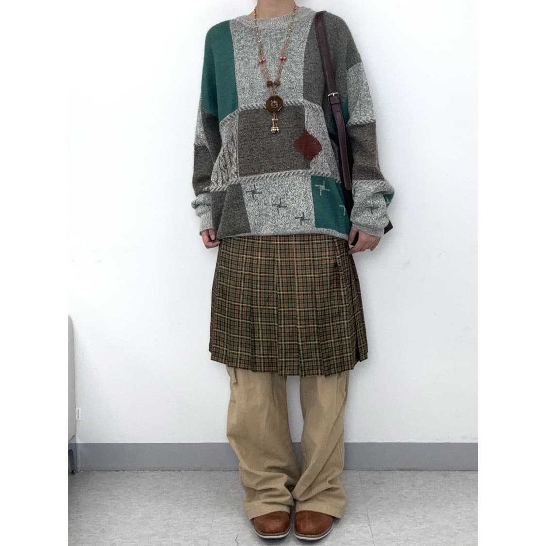 빈티지 울 니트 스웨터 상품이미지2