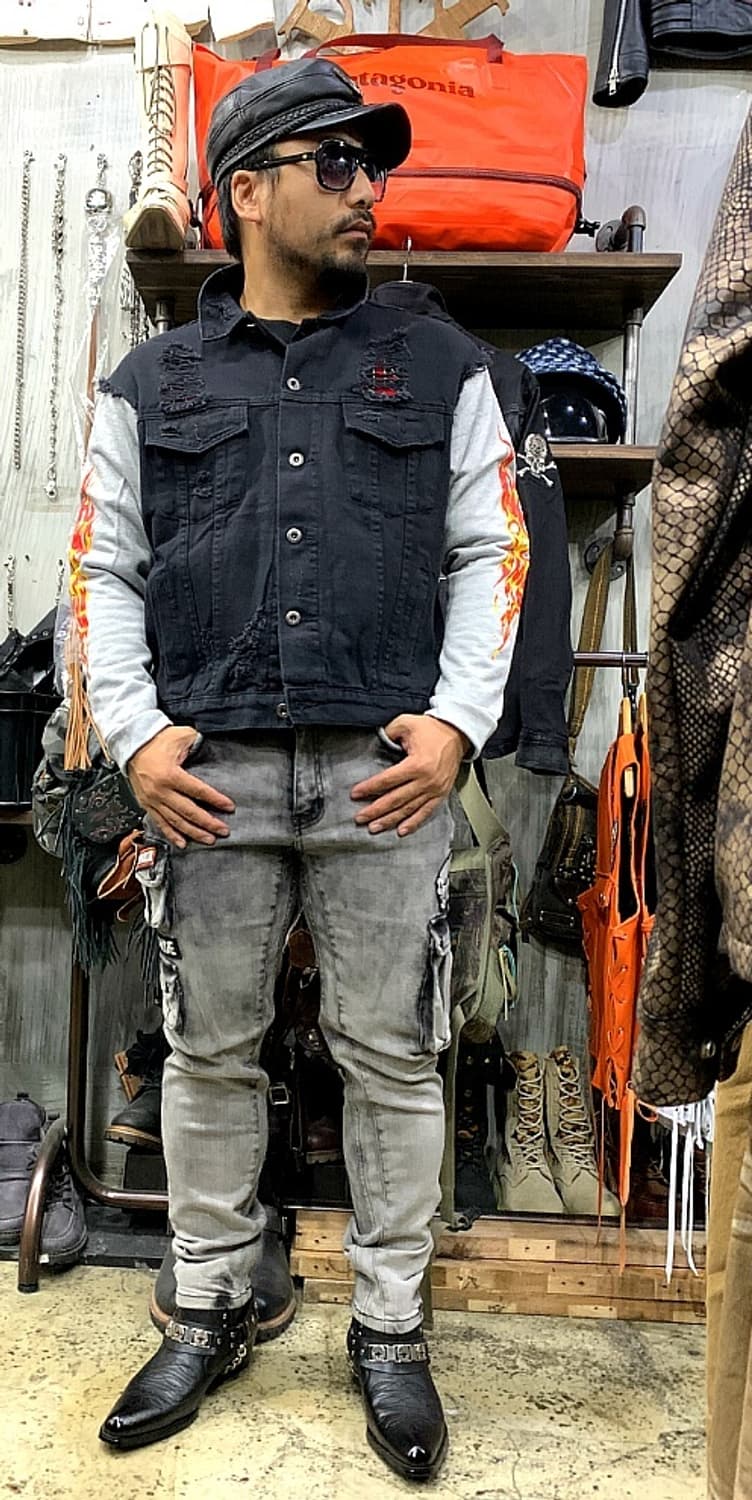 자주포인트 스판 카고 pant 상품이미지2