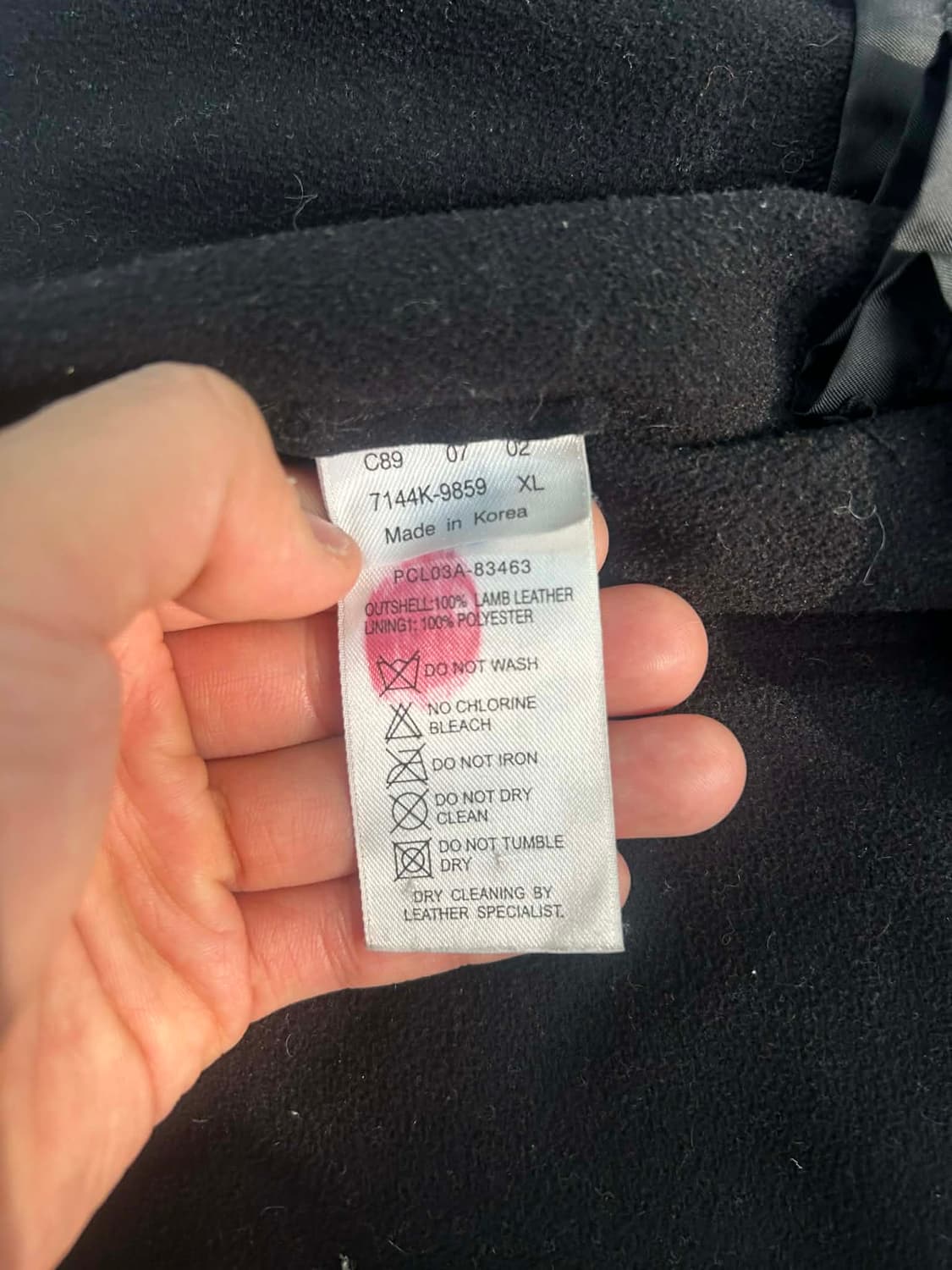 [XL] 리바이스 레드탭 양가죽 집업 자켓 상품이미지5