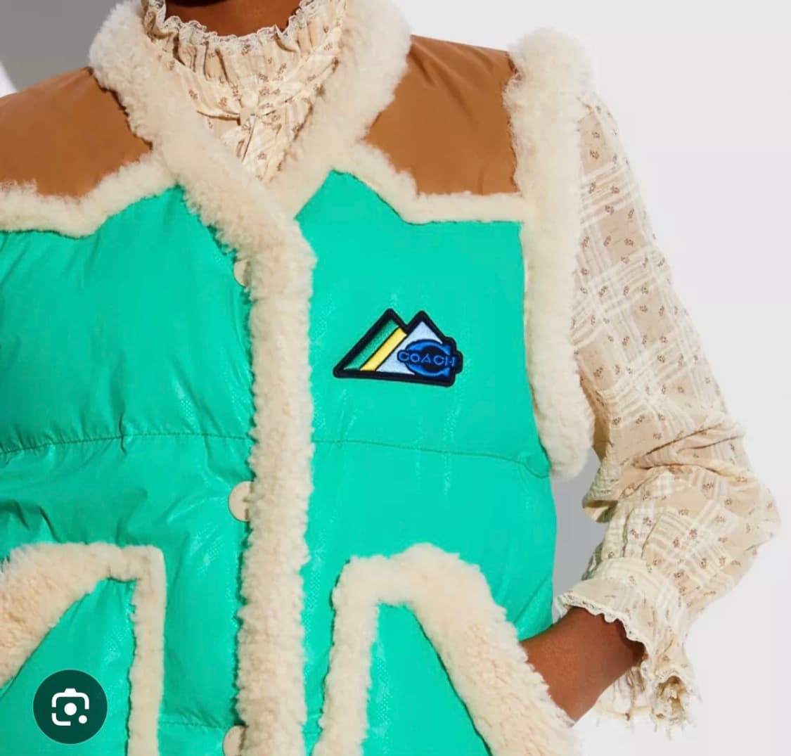 코치 Schott 콜라보 패딩 베스트 (정품) 상품이미지6