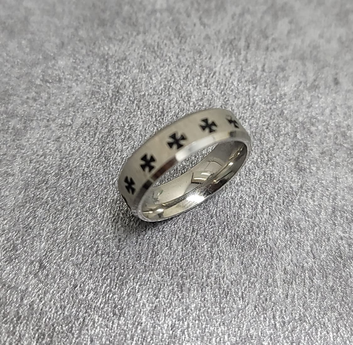 Black Cross Ring 상품이미지5