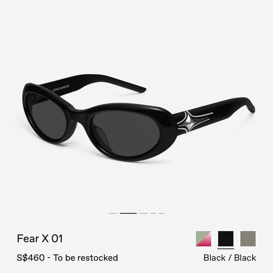 젠틀몬스터 볼드 Fear X 상품이미지1