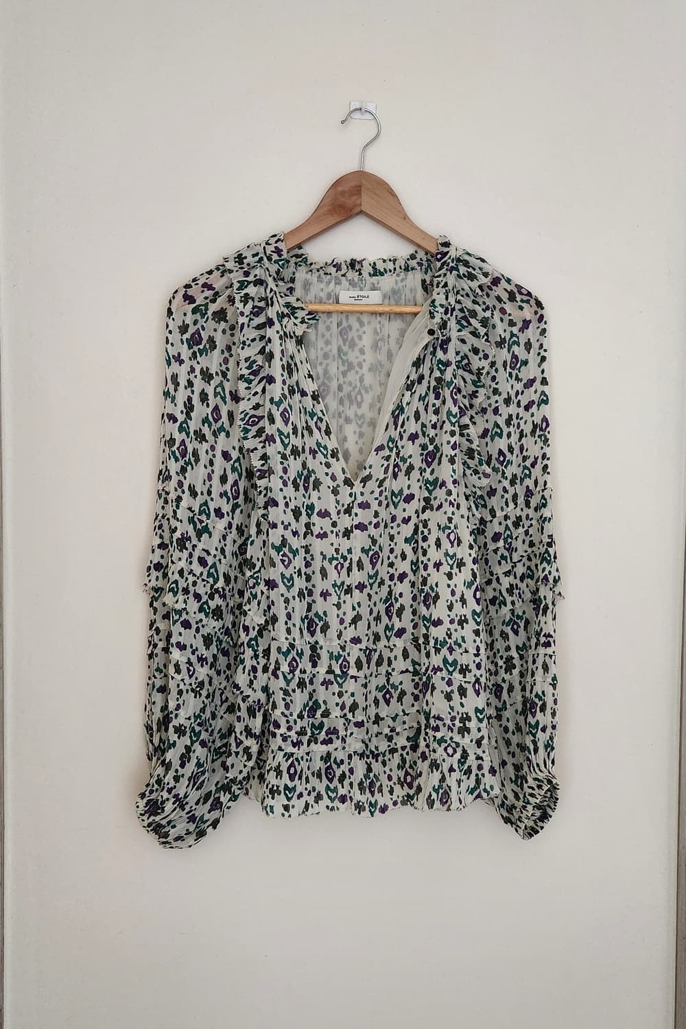 이자벨마랑 에뚜왈 패턴 블라우스 (36) 상품이미지1