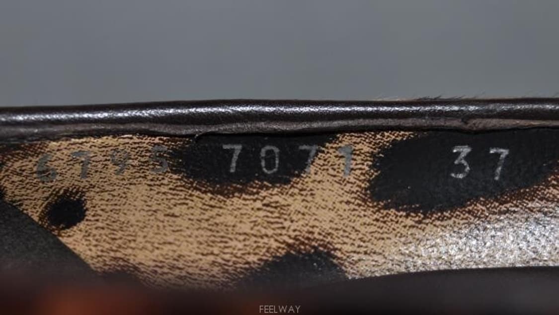 돌체앤가바나/여성호피무늬송치구두(사이즈240정품) 상품이미지9