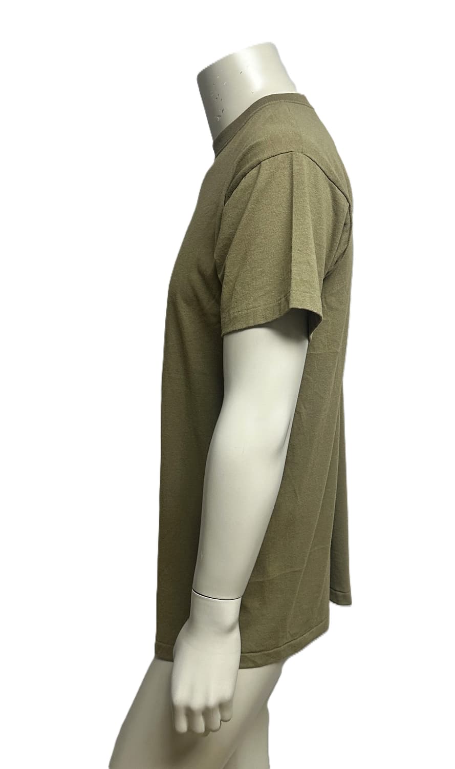 미군 카키색 라운드 반팔 티셔츠 (L) (13) (만원샵) 상품이미지2