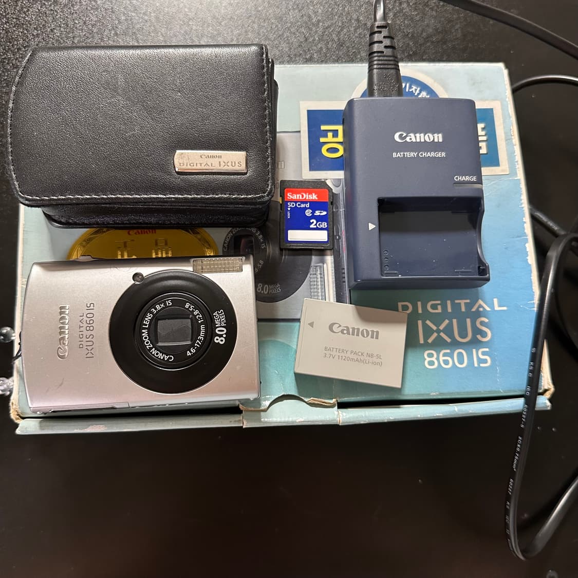 캐논 익서스 860is 빈티지 디카 (작례O) 상품이미지1