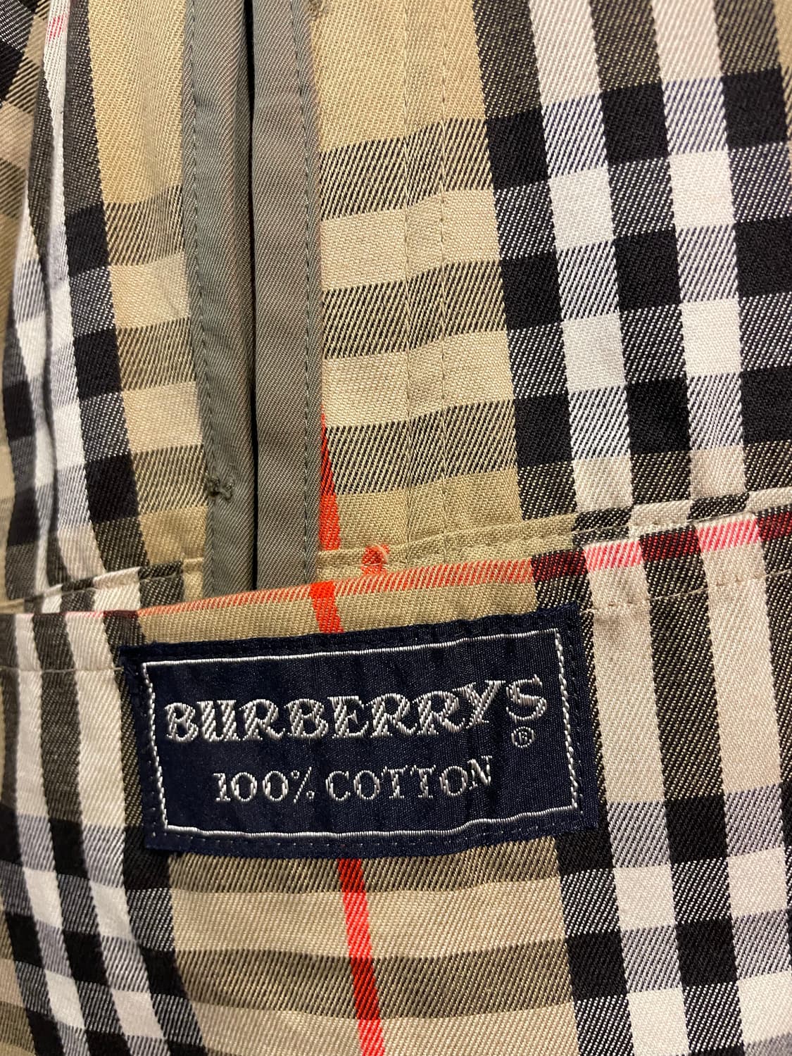 90s 버버리 트렌치코트 상품이미지7