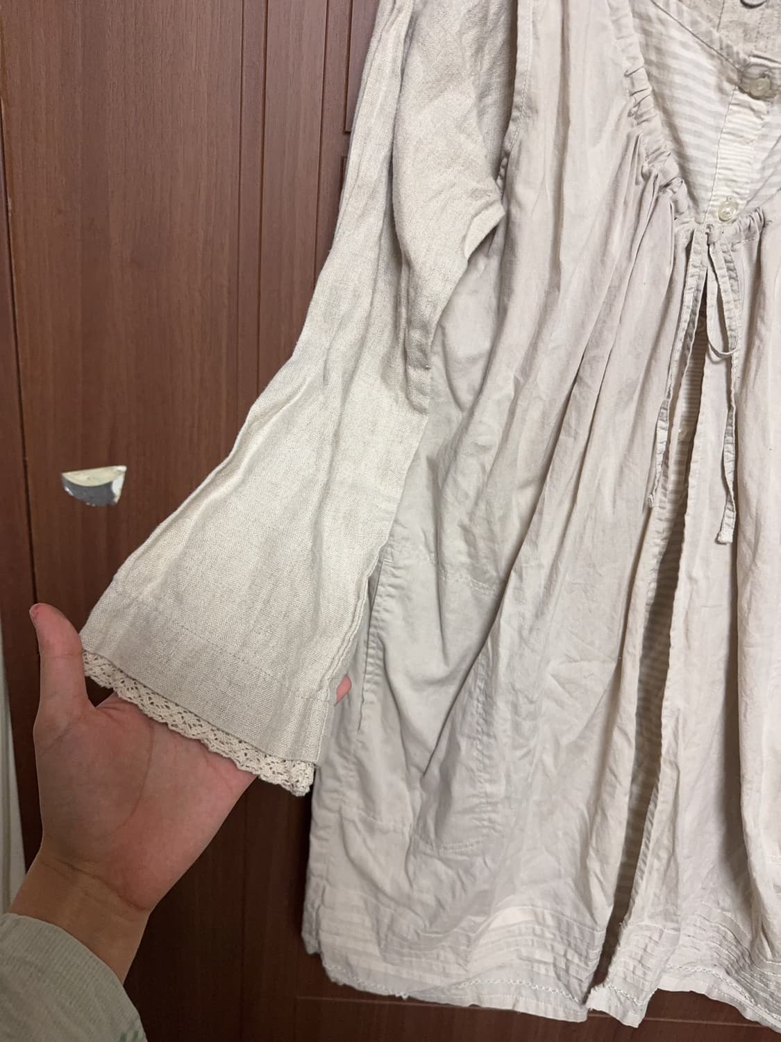 모리걸 하구미 일본 빈티지 바선생 레이스 둥카 원피스 코디 세트 상품이미지2