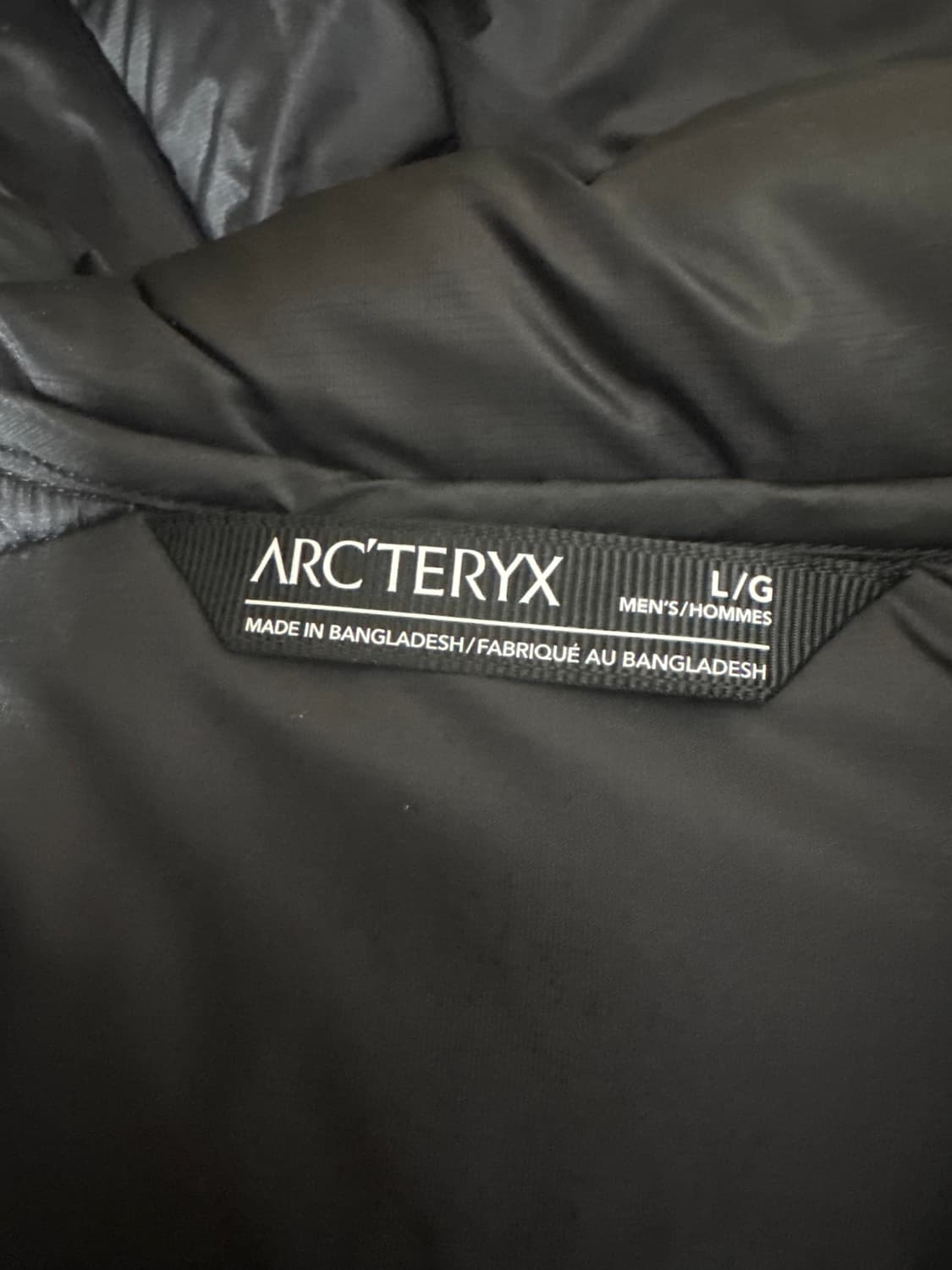 아크테릭스 토륨 후디 블랙 L 상품이미지2