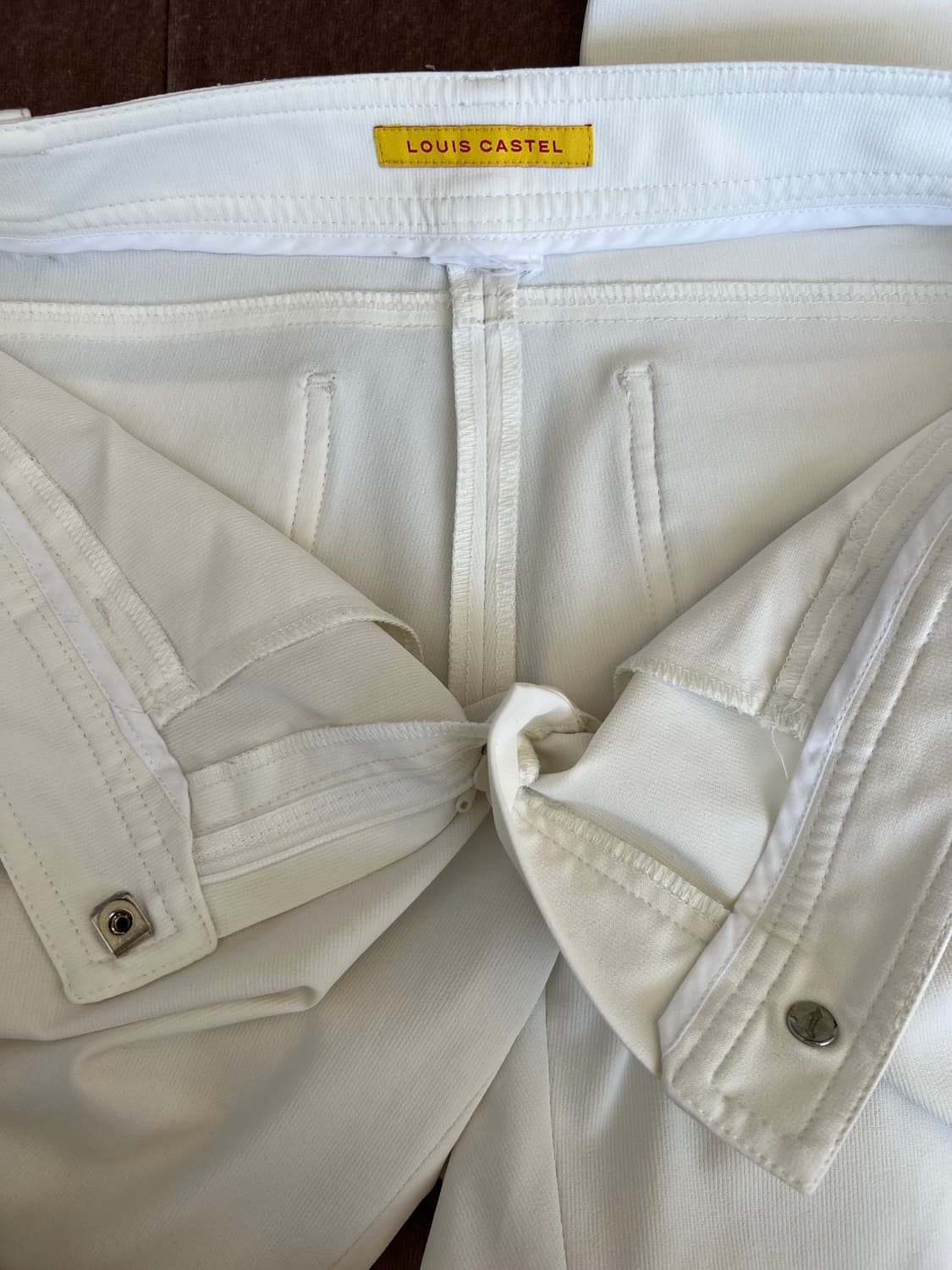 루이까스텔 여성 아이보리 스트라이프팬츠 골프팬츠  상품이미지7