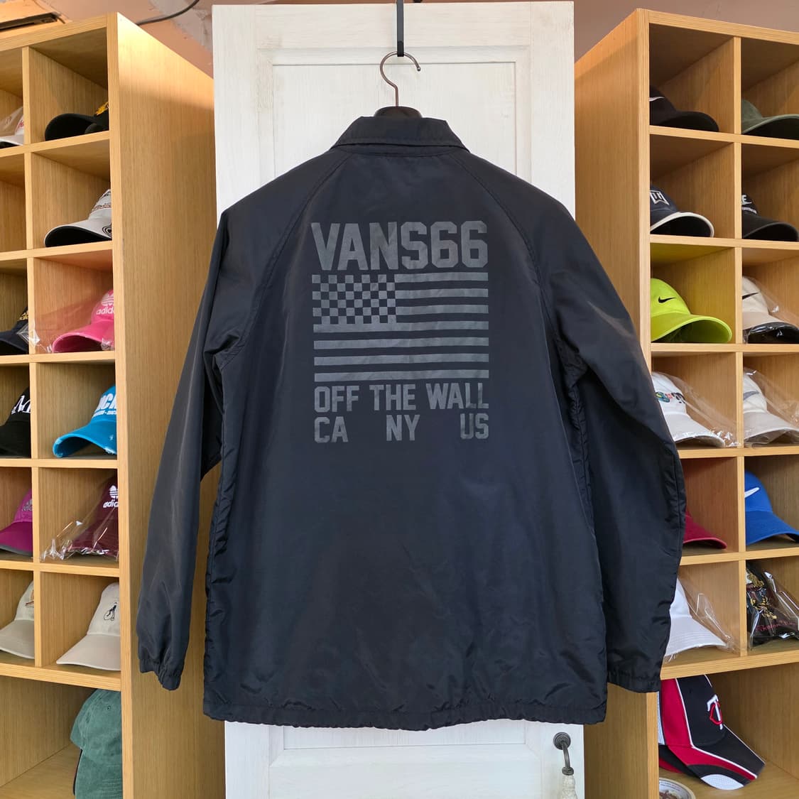 반스 블랙 코치 자켓 (M) 상품이미지7