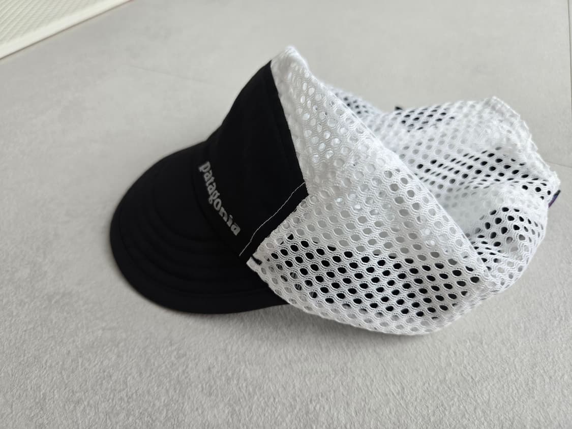 Patagonia Duckbill Cap 파타고니아 덕빌 캡 블랙/화이트 상품이미지4