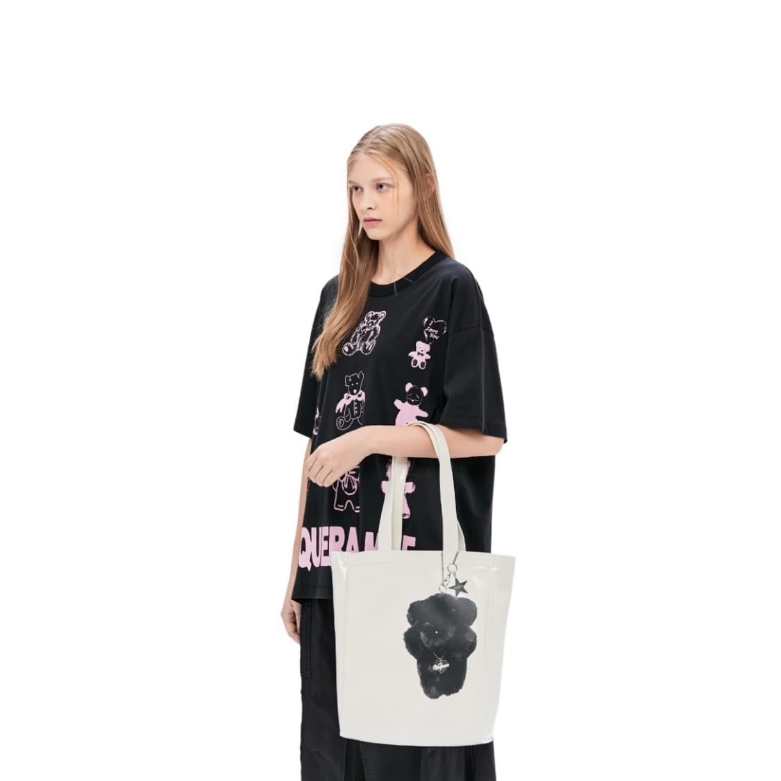 바퀘라 테디 베어 숄더&토트 백 상품이미지2