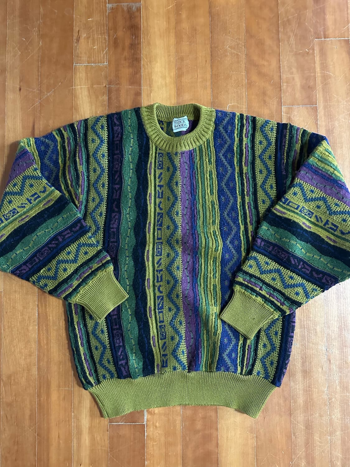 Thick Woods 쿠지 coogi st 니트 M 상품이미지1